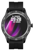 Смарт-часы IRBIS Evolution Smart Watch RTK8762C+BK 1.28" TFTn 240*240, 200mah battery