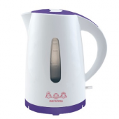 Изображение чайника электрического Чайник электрический Мастерица ЕК-1701M белый/фиолетовый