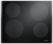 Изображение варочной поверхности Варочная поверхность Hansa BHI68308 / 60x50 см, стеклокерамика, индукционная, сенсорное управление, независимая, черная