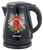 Изображение чайника электрического Чайник DELTA Аксинья КС-1051 черный нерж