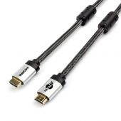 ATCOM HDMI-HDMI 1м, HIGH speed Metal gold в чулке(13780)