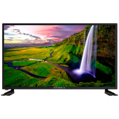 Изображение автомобильного телевизора Телевизор LED Supra 39" STV-LC39ST0045W черный HD 60Hz DVB-T DVB-T2 DVB-C USB WiFi Smart TV (RUS)