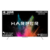 Изображение автомобильного телевизора HARPER 75U770TS UHD-SMART Безрамочный