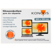 KONOOS KT-1 салфетка из микрофибры для ЖК-телевизоров 20х30 см