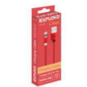 EXPLOYD EX-K-783 USB - microUSB 1М 2.1A  круглый