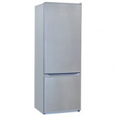 Холодильник NORDFROST NRB 124 332 серебристый металлик2-камерный, 308 л (ХК 238 л + МК 70 л), класс А+, МК внизу, 4 полки стекло, 1 овощной ящик, 2 отделения в МК, автоматическая система оттаивания, 181x57x63 см, цвет: серебристый металлик