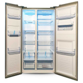 Холодильник NFK-521 SbS сталь, диспенсер, inverter