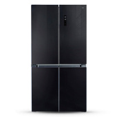 Холодильник NFK-575 черное стекло inverter