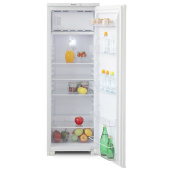 Холодильник Бирюса 107, общий объем 220л, объем х/к 193л, объем м/к 27л, тип упр-я механический, кол-во компрессоров - 1, класс энергоэффективности А, 145 х 48 х 60,5 (ВхШхГ), цвет: белый