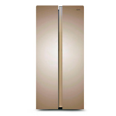 Холодильник NFK-420 SbS золотистый inverter