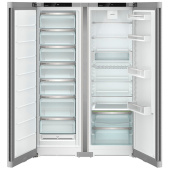 Холодильник Liebherr часть Side-by-Side XRFsf 5220 и XRFsf 5240, Plus, EasyFresh 2 контейнера, в. 185,5 cм, ш. 60 см, класс ЭЭ A+, без МК, внутренние ручки, дверь SteelFinish