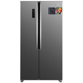Холодильник WILLMARK SBS-636NFIX (472л, SideBySide, TotalNoFrost, LED, A+, сер.метал.)