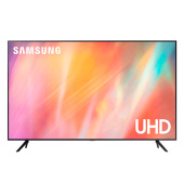 Изображение автомобильного телевизора Телевизор Samsung 55" UE55AU7500UXRU, Ultra HD, Smart TV, Wi-Fi, Voice, PQI 2000, DVB-T2/C/S2, Bluetooth, CI+(1.4), 20W, 3HDMI, 1USB, TITAN GRAY/BLACK