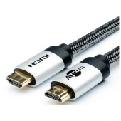 ATCOM HDMI-HDMI 2м, HIGH speed Metal gold в чулке (13781)