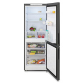 Холодильник Бирюса W6033 графит Двухкамерный холодильник с нижней морозильной камерой,  номинальный общий объем 310 дм3, номинальный общий объем холодильной камеры - 210 дм3, номинальный общий объем морозильной камеры - 100 дм3, механический тип управлени