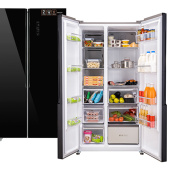 Холодильник Weissgauff WSBS 736 NFBG Inverter Professional черный (двухкамерный)