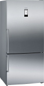Отдельностоящий холодильник с морозильной камерой снизу SIEMENS KG86NAI30M iQ300, 1860x860x810, 496/186л, 42 дБ, FreshSense, Touch Control, AntiFinger