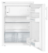 Мини-холодильник Liebherr T 1714 / 85x55.4х62.3, однокамерный, объем камер 127/18л, морозильная камера сверху, белый