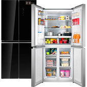 Отдельностоящий холодильник Weissgauff многодверный к, 1800х795х692 мм, NoFrost, 401 л (268 л + 133 л), электронное управление, Цвет: черный