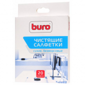 BURO BU-UDRY Салфетки для удаления пыли 20шт сухих