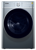 Изображение стиральной машины Стиральная машина Hyundai WMD9412 класс: A++ загр.фронтальная макс.:10кг (с сушкой) темно-серебристый