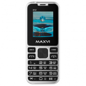 Изображение сотового телефона MAXVI X12 DS Metallic Silver