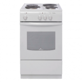 Изображение кухонной плиты Плита Электрическая DE LUXE 5003.17э (кр) ШхГхВ 50x50x85,3 камфорки, электодуховка с терморегулятором, белая