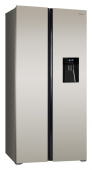 Холодильник NORDFROST RFS 484D NFXq inverter стальной лен