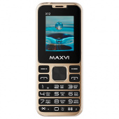 Изображение сотового телефона MAXVI X12 DS Metallic Gold