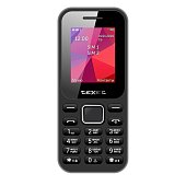Изображение сотового телефона Мобильный телефон TEXET TM-122, цвет черный