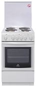 Изображение кухонной плиты Плита Электрическая De Luxe 5004.10э КР белая